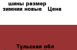 4 шины размер 225-75-16 зимнии новые › Цена ­ 12 000 - Тульская обл., Заокский р-н, Пахомово п. Авто » Шины и диски   